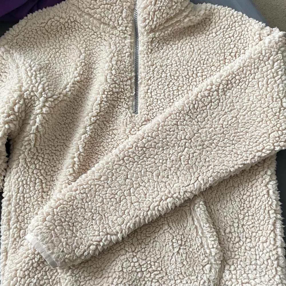 Beige Teddy Jacket